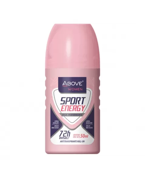 ANTITRANSPIRANTE ROLL-ON ABOVE WOMEN HIGH PERFORMANCE SPORT ENERGY 50 ML