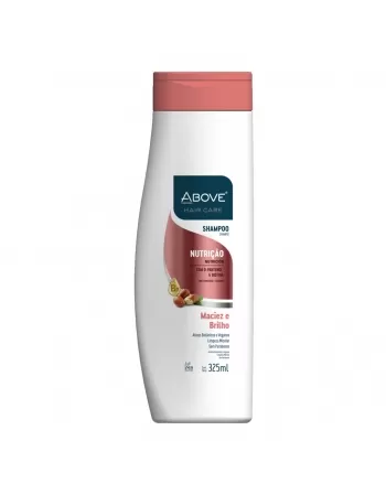 SHAMPOO ABOVE HAIR CARE NUTRIÇÃO MACIEZ E BRILHO 325 ML