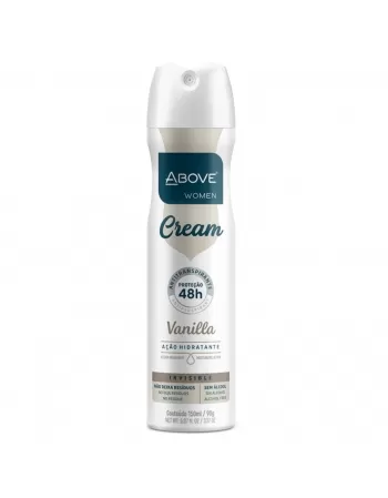 ANTITRANSPIRANTE AEROSSOL ABOVE WOMEN CREAM VANILLA INVISIBLE 150ML / 90G