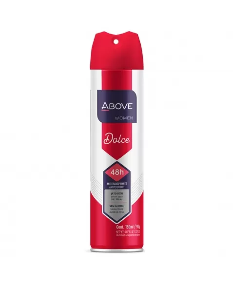 ANTITRANSPIRANTE AEROSSOL ABOVE WOMEN DOLCE VITA 150ML / 90G