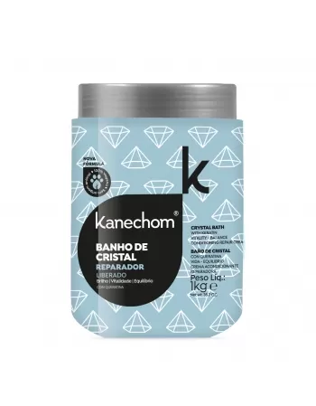 MÁSCARA CAPILAR KANECHOM BANHO DE CRISTAL REPARADOR 1KG
