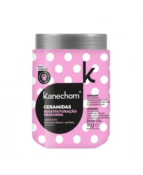 MÁSCARA CAPILAR KANECHOM CERAMIDAS REESTRUTURAÇÃO PROFUNDA 1KG