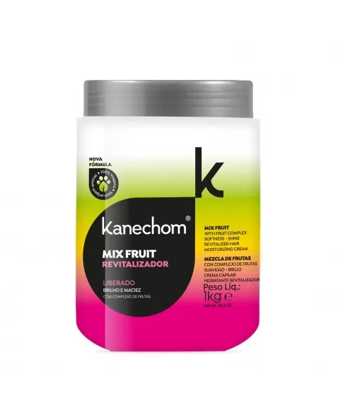 MÁSCARA CAPILAR KANECHOM MIX FRUIT REVITALIZADOR 1KG