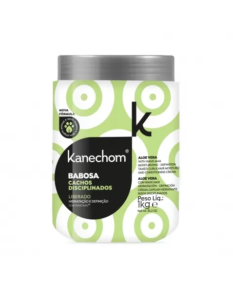 MÁSCARA CAPILAR KANECHOM BABOSA CACHOS DISCIPLINADOS 1KG