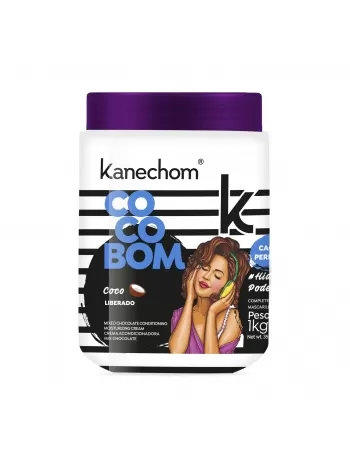 MÁSCARA CAPILAR KANECHOM COCO BOM CACHOS PERFEITOS 1KG