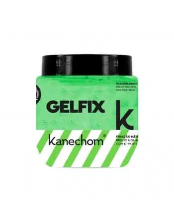 GEL FIXADOR KANECHOM FIXAÇÃO MÉDIA BRILHO MOLHADO 230G (VERDE)