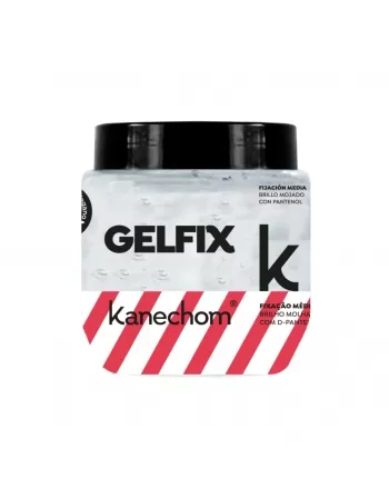 GEL FIXADOR KANECHOM FIXAÇÃO MÉDIA BRILHO MOLHADO 230G (INCOLOR)