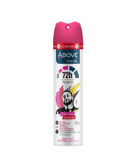 ABOVE DES AE. NEYMAR JR TEEN GIRL DERMA CLINICAL 150ML/90G