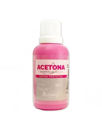 REMOVEDOR DE ESMALTE COM ACETONA BUTTERFLY 50ML