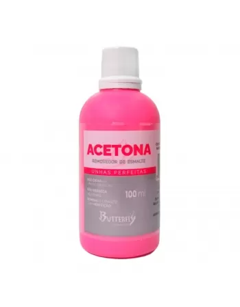 REMOVEDOR DE ESMALTE COM ACETONA BUTTERFLY 100ML