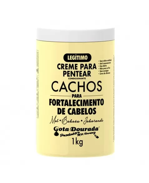 MÁSCARA GOTA DOURADA FORTALECIMENTO 1KG