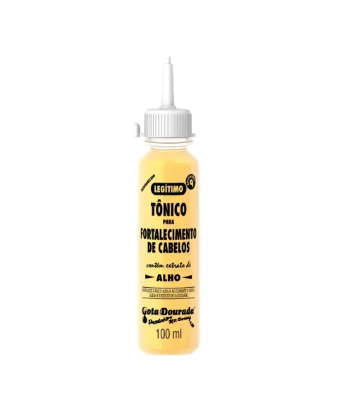 TÔNICO CAPILAR GOTA DOURADA FORTALECIMENTO ALHO 100ML