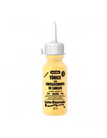 TÔNICO CAPILAR GOTA DOURADA FORTALECIMENTO ALHO 30ML