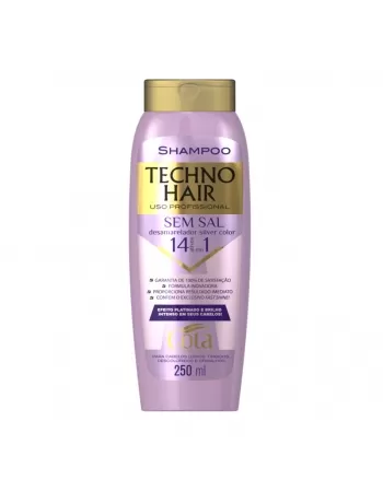 SHAMPOO GOTA DOURADA TECHNO HAIR DESAMARELADO 250ML