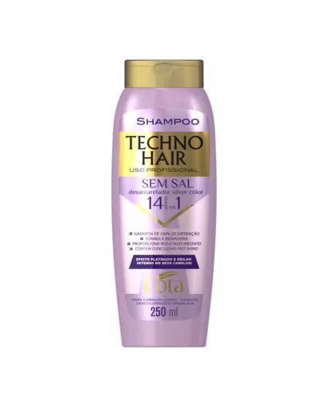 SHAMPOO GOTA DOURADA TECHNO HAIR DESAMARELADO 250ML