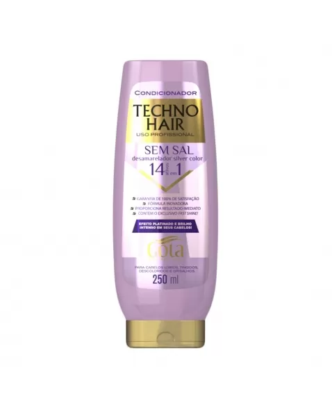 CONDICIONADOR GOTA DOURADA TECHNO HAIR DESAMARELADOR 250ML
