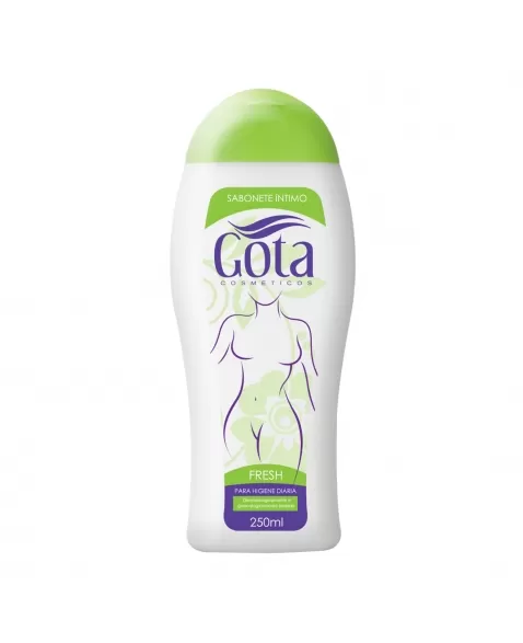 SABONETE ÍNTIMO GOTA DOURADA LÍQUIDO FRESH 250ML