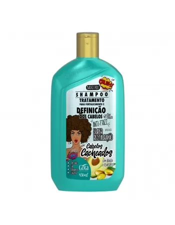 SHAMPOO GOTA DOURADA FORTALECIMENTO CABELOS CACHEADOS 430ML