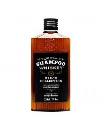 SHAMPOO QOD NEW BLACK WHISKEY PROTEÇÃO E HIDRATAÇÃO 220ML