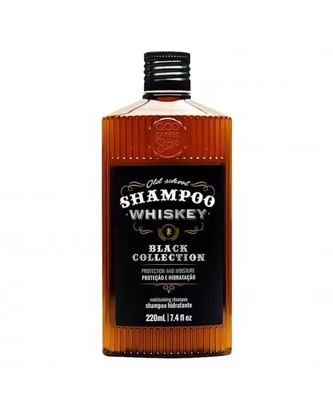 SHAMPOO QOD NEW BLACK WHISKEY PROTEÇÃO E HIDRATAÇÃO 220ML