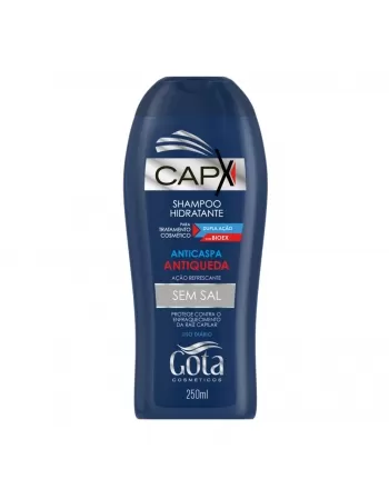 SHAMPOO GOTA DOURADA ANTICASPA CAPX ANTIQUED MASCULINO 250ML