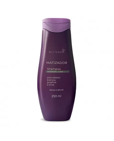 SHAMPOO DESAMARELADOR CABELOS BRANCOS, GRISALHOS E LOIROS 250ML
