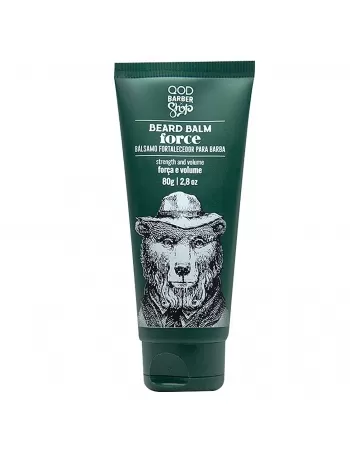 QOD BARBER SHOP BEARD BALM FORCE 80G FORÇA E VOLUME