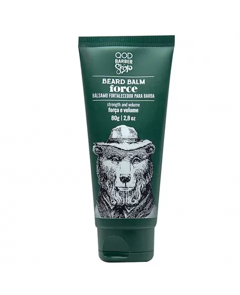 QOD BARBER SHOP BEARD BALM FORCE 80G FORÇA E VOLUME