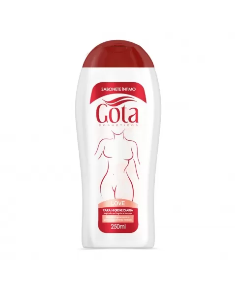 SABONETE ÍNTIMO GOTA DOURADA LÍQUIDO LOVE 250ML