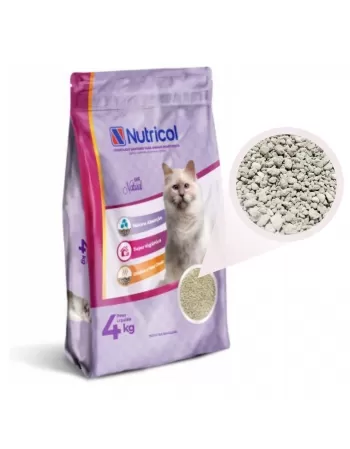 GRANULADO SANITÁRIO NUTRICOL PARA ANIMAIS DOMÉSTICOS NATURAL 4KG