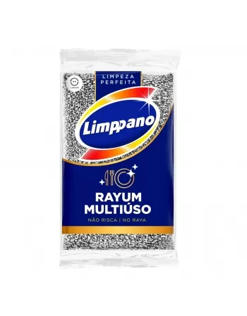 ESPONJA LIMPPANO MULTIUSO RAYUM NÃO RISCA C/1 UNIDADE