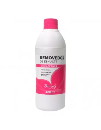 REMOVEDOR ESMALTE SEM ACETONA BUTTERFLY 480ML
