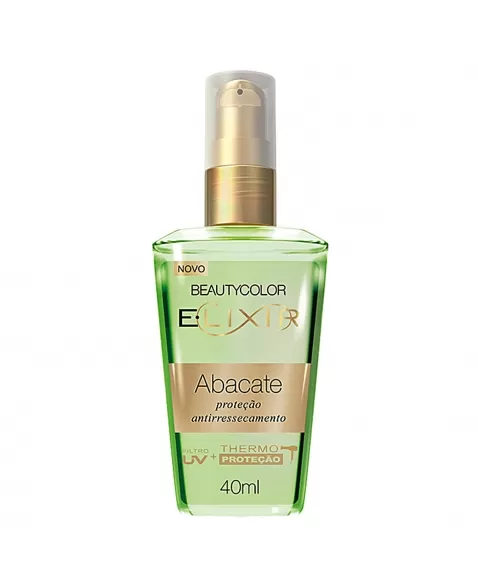 ELIXIR BEAUTY COLOR ABACATE PROTEÇÃO ANTIRRESSECAMENTO 40 ML