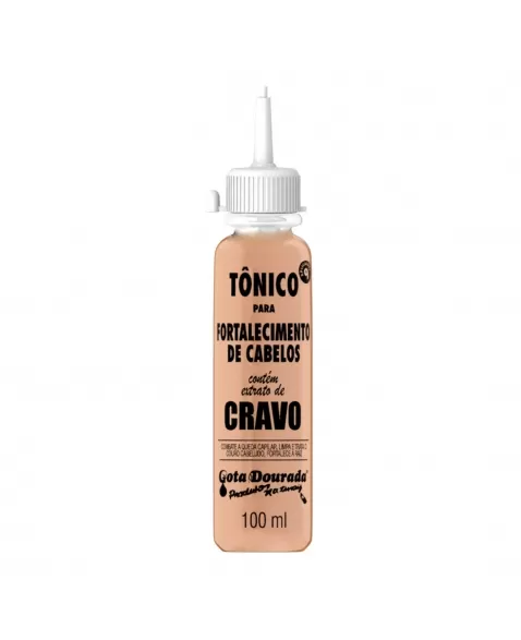 TÔNICO CAPILAR GOTA DOURADA FORTALECIMENTO CRAVO 100ML