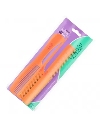 KIT DE PENTES PARA CABELOS LANOSSI ESSENCIAL ORANGE C/3 UNIDADES (LS2024)