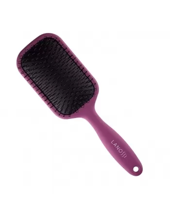 ESCOVA PARA CABELO LANOSSI SOFT MEGA HAIR C/1 UNIDADE (LS0036)